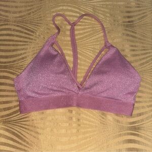 Women's Shimmery Pink Bralette - La Senza
